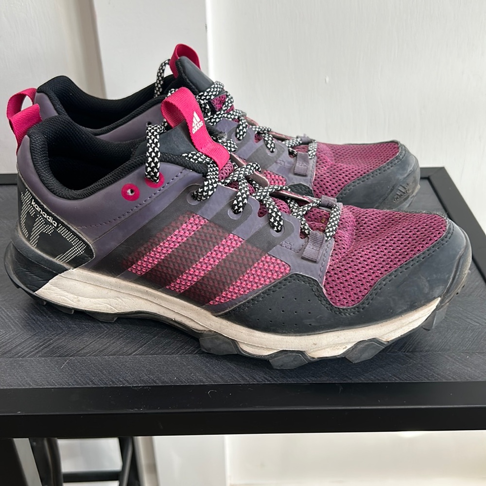 Adidas Kanadia TR7 Womens Size 7.5 Athletic Trail Running Shoes AQ4813